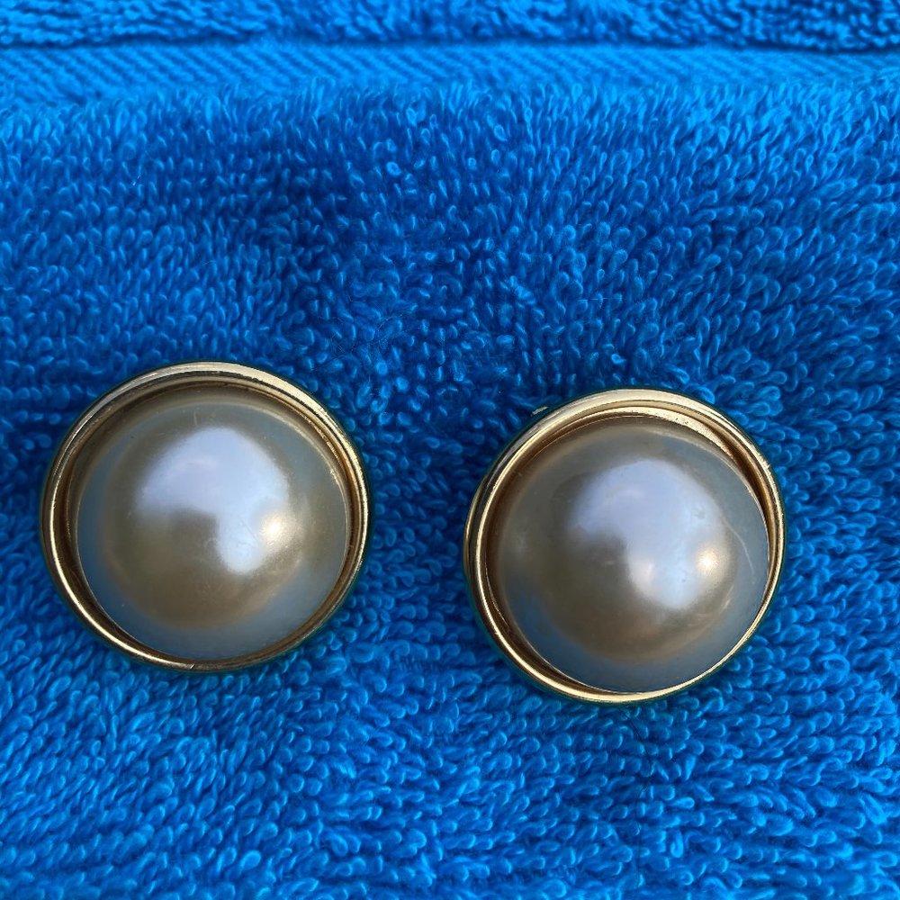 Vintage Pearl Earrings